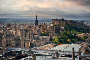 Edinburgh şehir manzarası