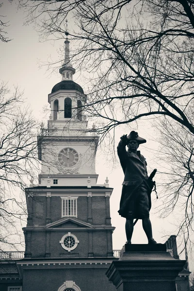 Philadelphia John Barry standbeeld — Stockfoto