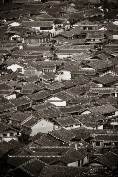 Lijiang staré budovy — Stock fotografie