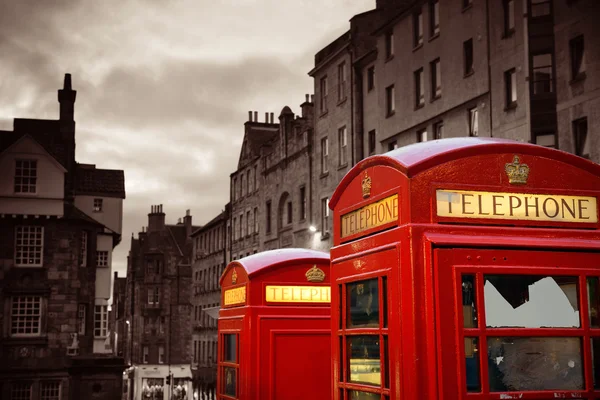 Edinburgh city street — Stock Photo, Image