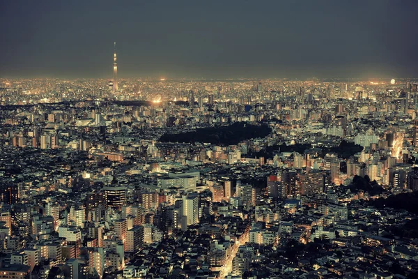 Tokyo çatı görünümü — Stok fotoğraf