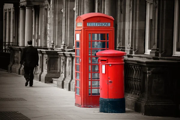 Edinburgh cidade rua — Fotografia de Stock