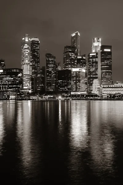Θέα στον ορίζοντα της Σιγκαπούρης — Φωτογραφία Αρχείου