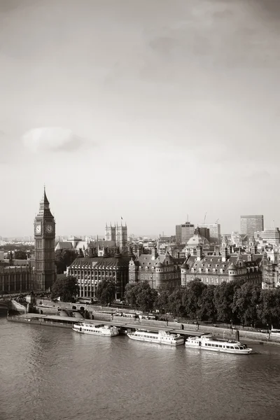 Zobacz panoramę Londynu — Zdjęcie stockowe