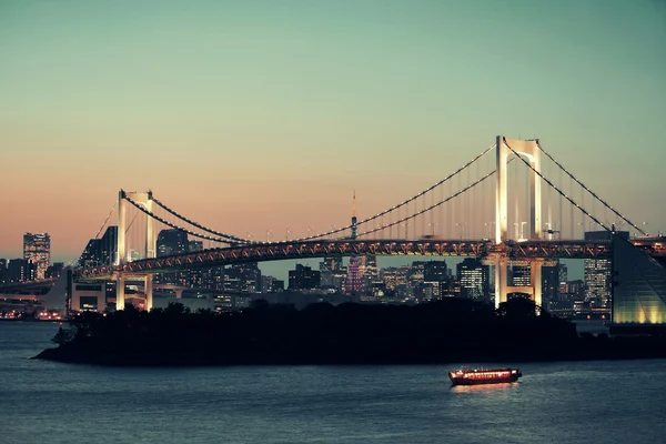 Blick auf die Bucht von Tokio — Stockfoto