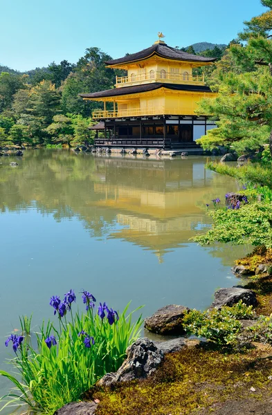 Kinkaku-ji Rozciągacz w Kioto — Zdjęcie stockowe