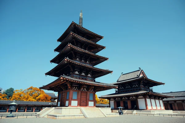 Temple Shitennoji vue — Photo