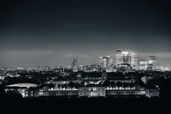 Vista notturna di Londra — Foto Stock