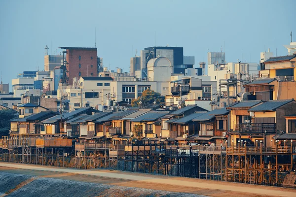 Architettura urbana di Kyoto — Foto Stock