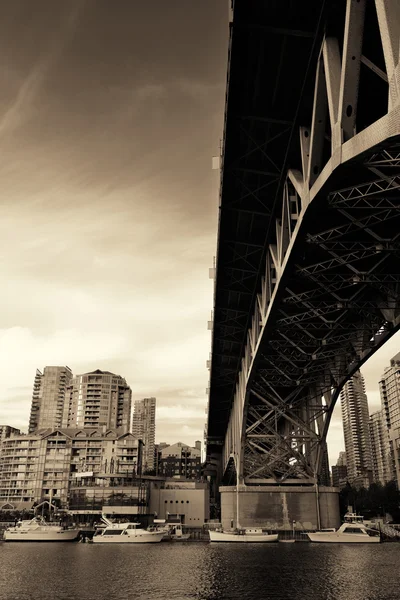 Vista sul lungomare di Vancouver — Foto Stock