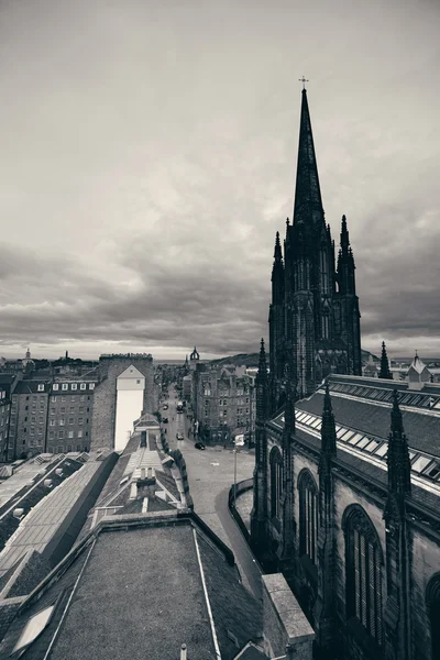 爱丁堡市天台 — 图库照片