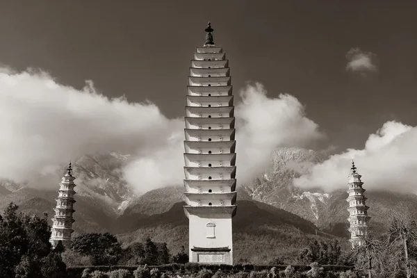 Dali pagoda widok — Zdjęcie stockowe