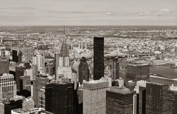 Cidade de Nova Iorque a leste — Fotografia de Stock