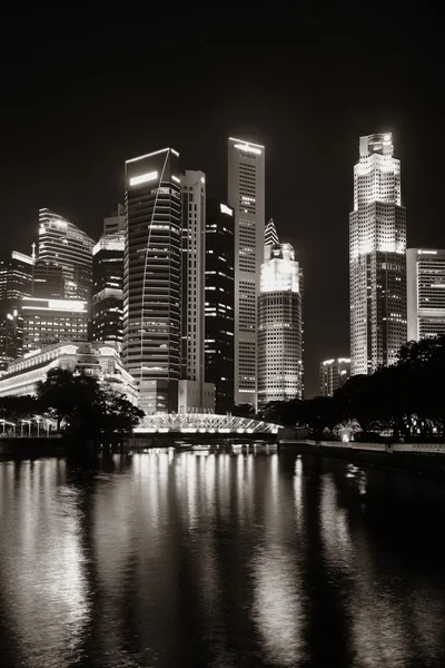 Vista panorâmica de Singapura — Fotografia de Stock