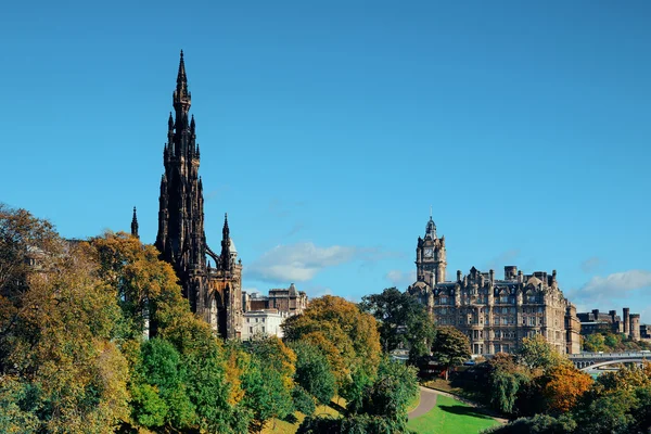 Monumento a Scott en Edimburgo — Foto de Stock