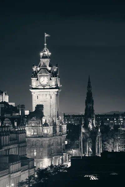 Edinburgh-Nachtsicht — Stockfoto