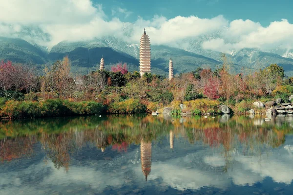 Vista do pagode de Dali — Fotografia de Stock