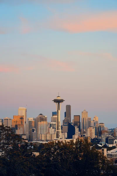 Seattle skyline da cidade — Fotografia de Stock