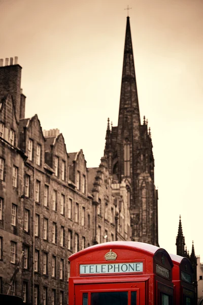 Edimburgo strada della città — Foto Stock