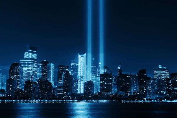 Ciudad de Nueva York skyline — Foto de Stock