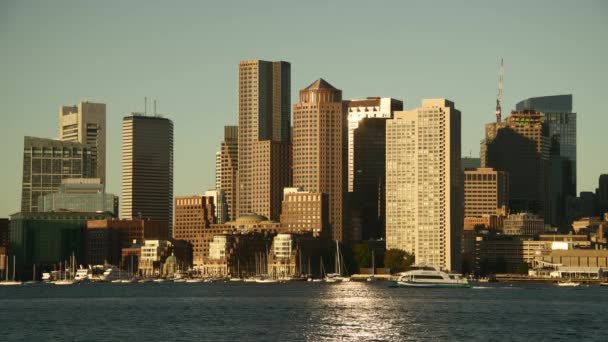 Boston város látképe — Stock videók