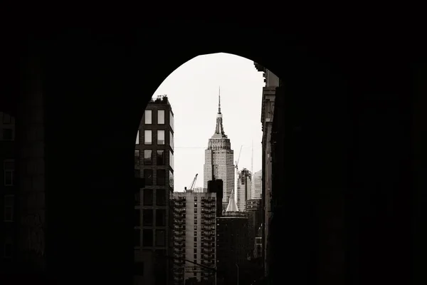 Nowy Jork Widok Miejski Architekturą Historyczną — Zdjęcie stockowe
