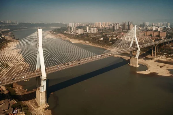 Puente Masangxi Arquitectura Urbana Chongqing China — Foto de Stock