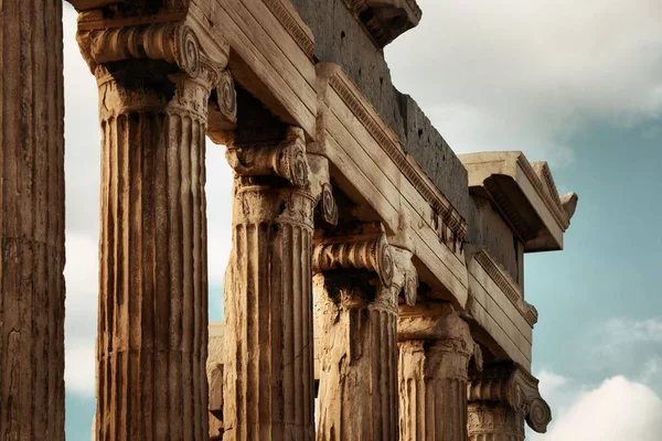 Templo Erechtheion Acrópolis Atenas Grecia — Foto de Stock