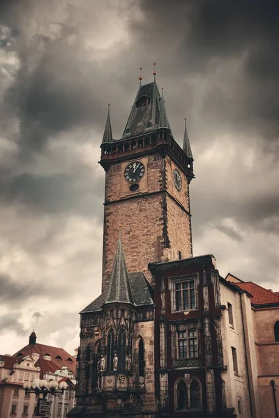 Prágai Panoráma Történelmi Épületekkel Csehországban — Stock Fotó