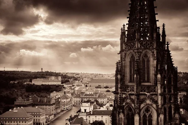 Castillo Praga Con Catedral San Vito República Checa —  Fotos de Stock