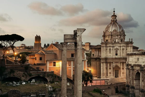 Rome Forum Ruins Ancient Architecture Italy — Stock Photo, Image