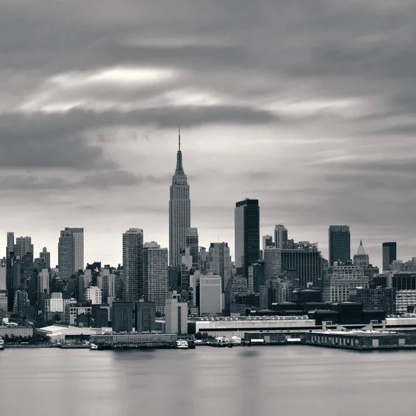 Rascacielos Del Centro Manhattan Skyline Ciudad Nueva York — Foto de Stock