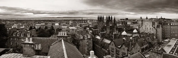 Vista Para Telhado Cidade Edimburgo Com Arquiteturas Históricas Reino Unido — Fotografia de Stock