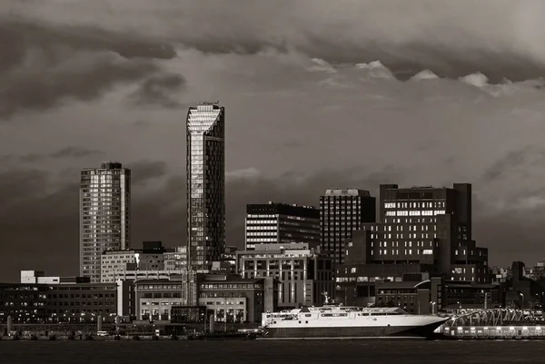 Liverpool Skyline Cityscape Κτίρια Στην Αγγλία Στο Ηνωμένο Βασίλειο — Φωτογραφία Αρχείου