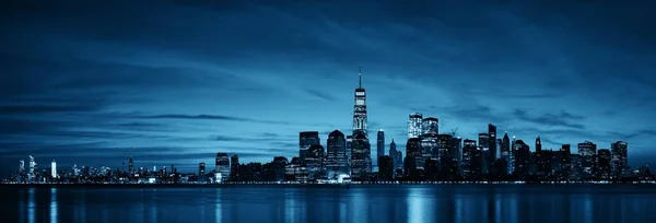 New York City Skyline Vue Urbaine Avec Architecture Historique — Photo