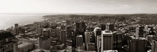 Вид Крышу Сиэтла Городской Архитектуры — стоковое фото