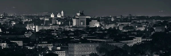 Rom Tak Panorama Utsikt Med Skyline Och Antik Arkitektur Italien — Stockfoto