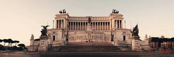 Monumento Nacional Víctor Manuel Vittoriano Piazza Venezia Roma Italia Con — Foto de Stock