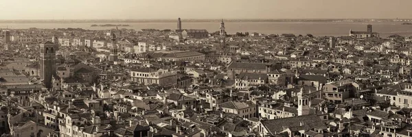 Panorama Benátek Shora Věži Hodin Náměstí Svatého Marka Itálie — Stock fotografie