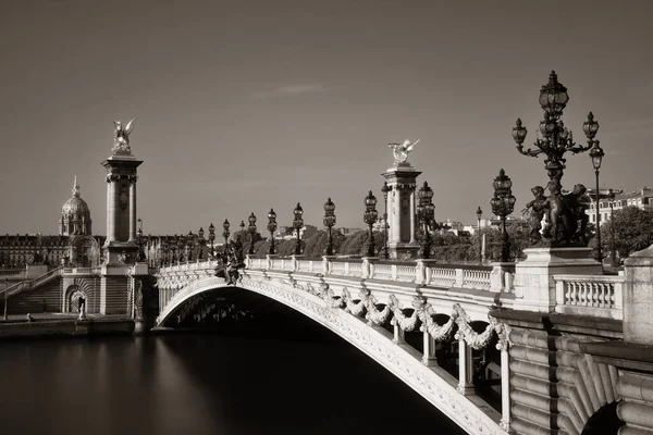 Alexandre Iii Brug Napoleon Graf Parijs Frankrijk — Stockfoto