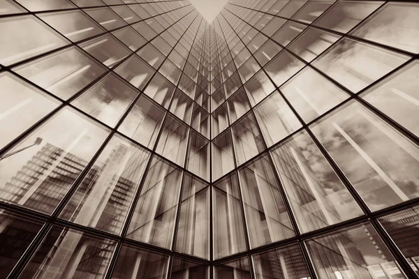 Glass Reflection Skyscraper Paris — Stock Photo, Image