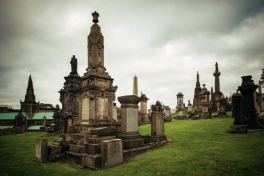 Glasgow Necropolis Viktorya Mezarlığı İskoçya, Birleşik Krallık