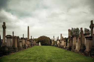 Glasgow Necropolis Viktorya Mezarlığı İskoçya, Birleşik Krallık