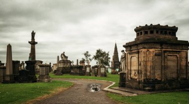 Glasgow Necropolis Viktorya Mezarlığı İskoçya, Birleşik Krallık