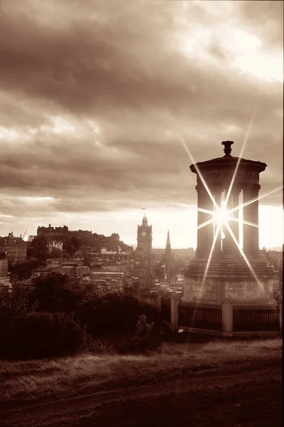 Единбурзький Міський Краєвид Калтон Гілл Велика Британія — стокове фото