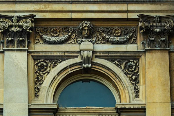 Liverpool Walker Art Gallery Historiska Byggnader Närbild England Storbritannien — Stockfoto