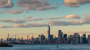 New York City şehir merkezi ufuk çizgisi zaman aşımı