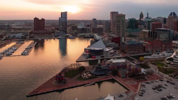 Baltimore timelapse — Vídeo de Stock