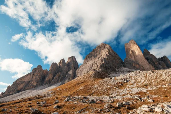 Montagna Naturale Delle Dolomiti Nel Nord Italia — Foto Stock