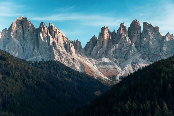 Montagna Naturale Delle Dolomiti Nel Nord Italia — Foto Stock